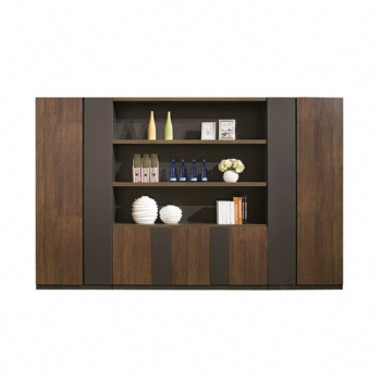  high-end executive office tall displaying cabinet manufacturer	