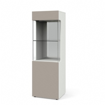  shopping mall or office use displaying storage locker cabinet with glass open door	