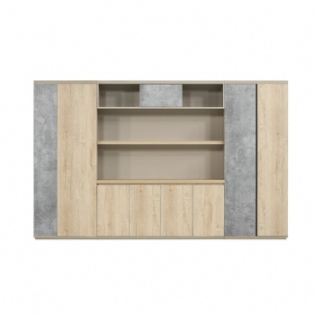  decoration background bookcase displaying cabinet for executive office room	