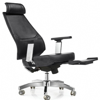 leather upholstered office chair recliner on sale