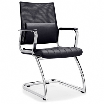  office chair 4 chrome legs guest chair for sale	