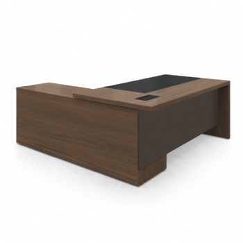 office desk long size with shelves wholesale