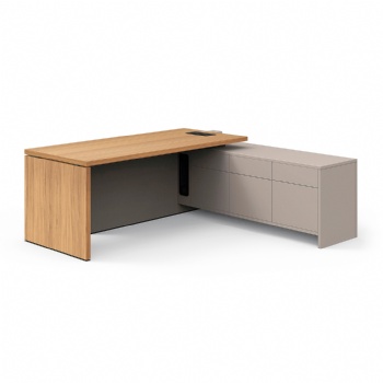 grey office desk for officeworks space